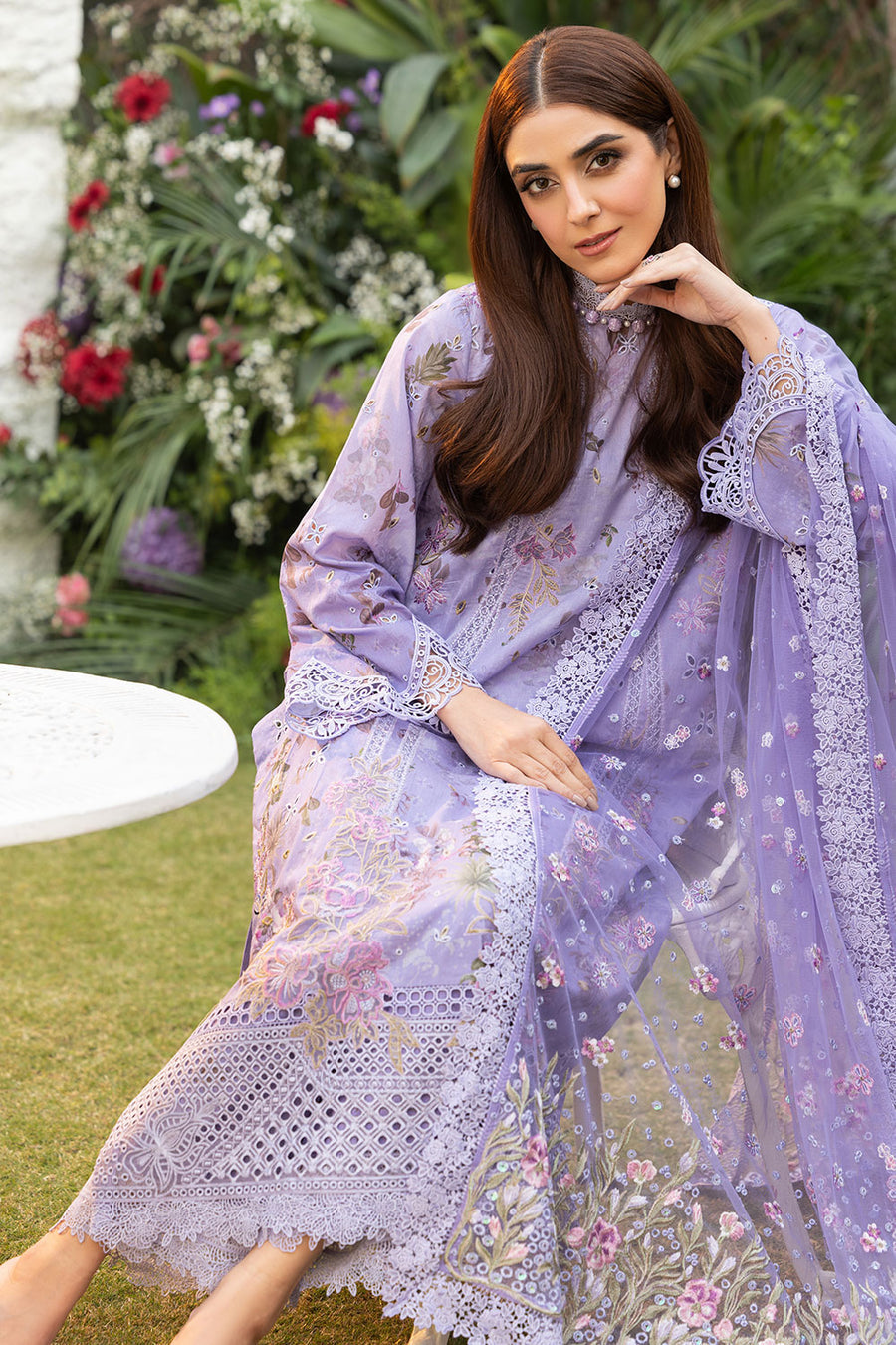 Sobia Nazir Luxury Lawn - 15A Ayla's Atelier